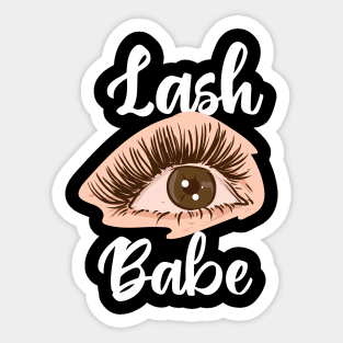 Lash Babe Sticker